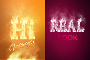 Smoke Letters / Letters Animation