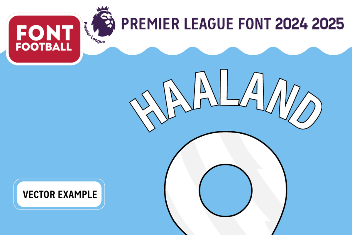 Font football PREMIERS League 24-25, a Font by arbirafiizakani (Photo 3 of 5)