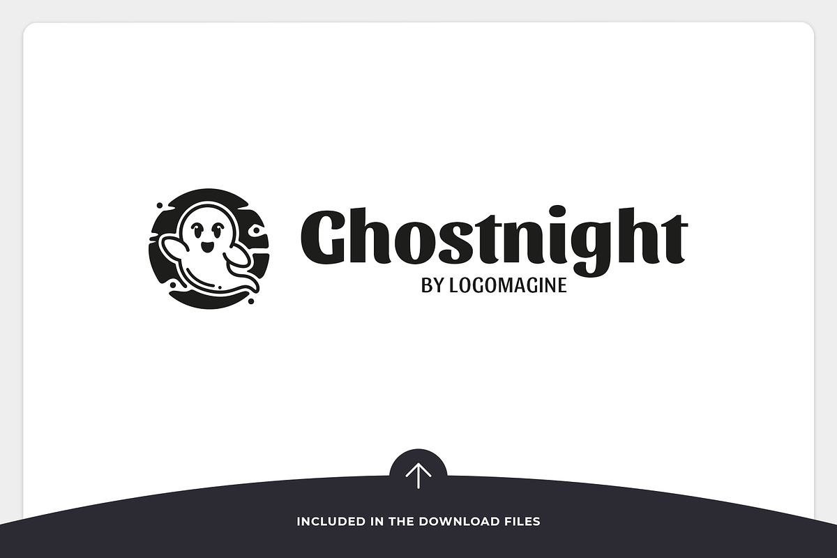 Ghost Night Logo Template, a Branding & Logo Template by LOGOMAGINE (Photo 16 of 16)