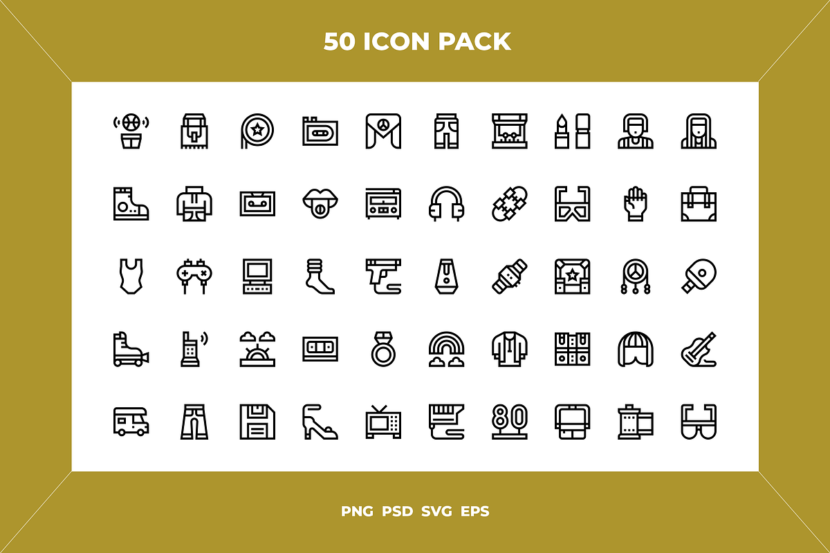 Eighties icons, an Icon by Wencory (Photo 1 of 2)