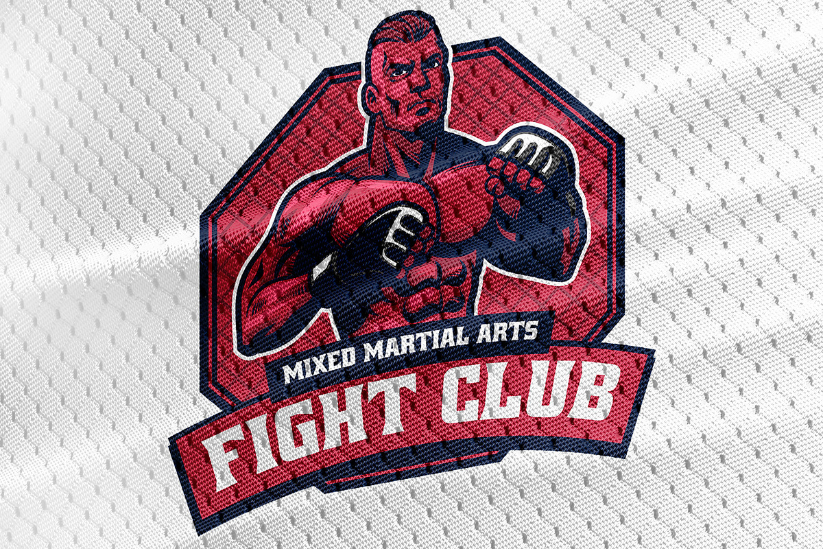 MMA Fighting Club Logo, a Branding & Logo Template by bazzier_graphik (Photo 2 of 4)