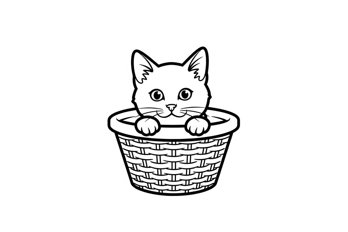 50 Woven Basket Vector Bundle, an Illustration by Designs_River (Photo 39 of 51)