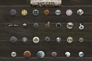 WOODY Texture Photoshop Styles KIT, a Layer Style Add-On by Graphic Spirit (Thumbnail 10 of 14)
