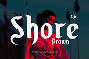 CS Shore Drawn, a Sans Serif Font by Craft Supply Co. (Thumbnail 1 of 8)
