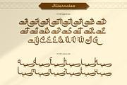 Mushym Arabic Typeface, a Sans Serif Font by alit design (Thumbnail 7 of 23)