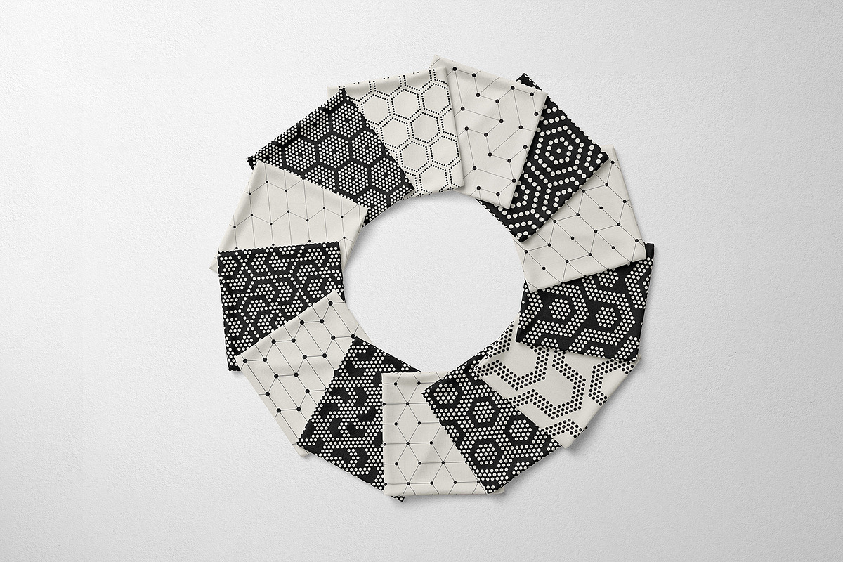 Hexagon | Surface Design, a Pattern Graphic by Curly_Pat (Photo 2 of 8)