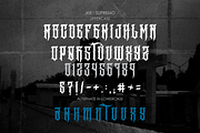 SUPREMO, a Blackletter Font by jakejarkor (Thumbnail 2 of 5)