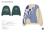 Knit Sweater Mockup, a Shirt Mockup by Irhasalfahad (Thumbnail 4 of 7)