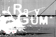 RayGum | Regular, a Sans Serif Font by TSOBG (Thumbnail 3 of 8)
