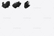 Stamp Grunge Paint Photoshop Brushes, a Brush Add-On by SimplDesign (Thumbnail 4 of 4)