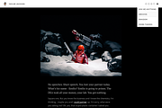 Split tumblr theme, a Websites & App Template by Pixel Revel (Thumbnail 4 of 5)