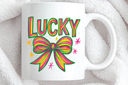 Festive Green And Gold Lucky Text, an Illustration by DreamPrint404 (Thumbnail 2 of 6)