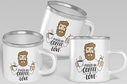 Fueled By Coffee Dad Life Design, a Person Illustration by Ghagra (Thumbnail 4 of 7)