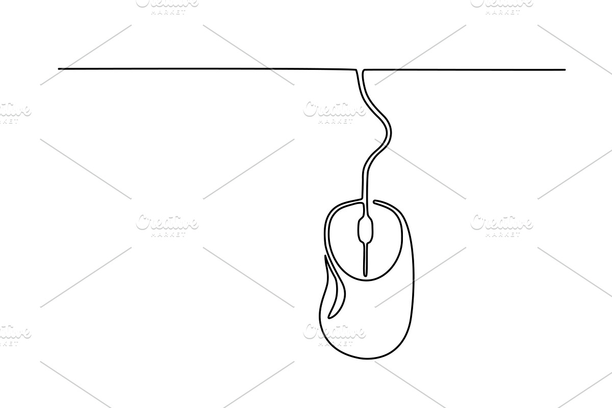 Computer mouse sign, an Object Graphic by Valenty