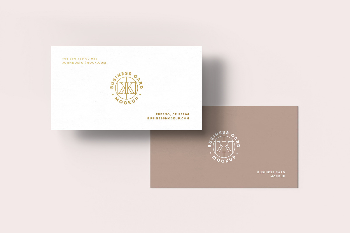 Business Card Mock-up 90x50, an Advertising Mockup by Yogurt86 (Photo 6 of 16)