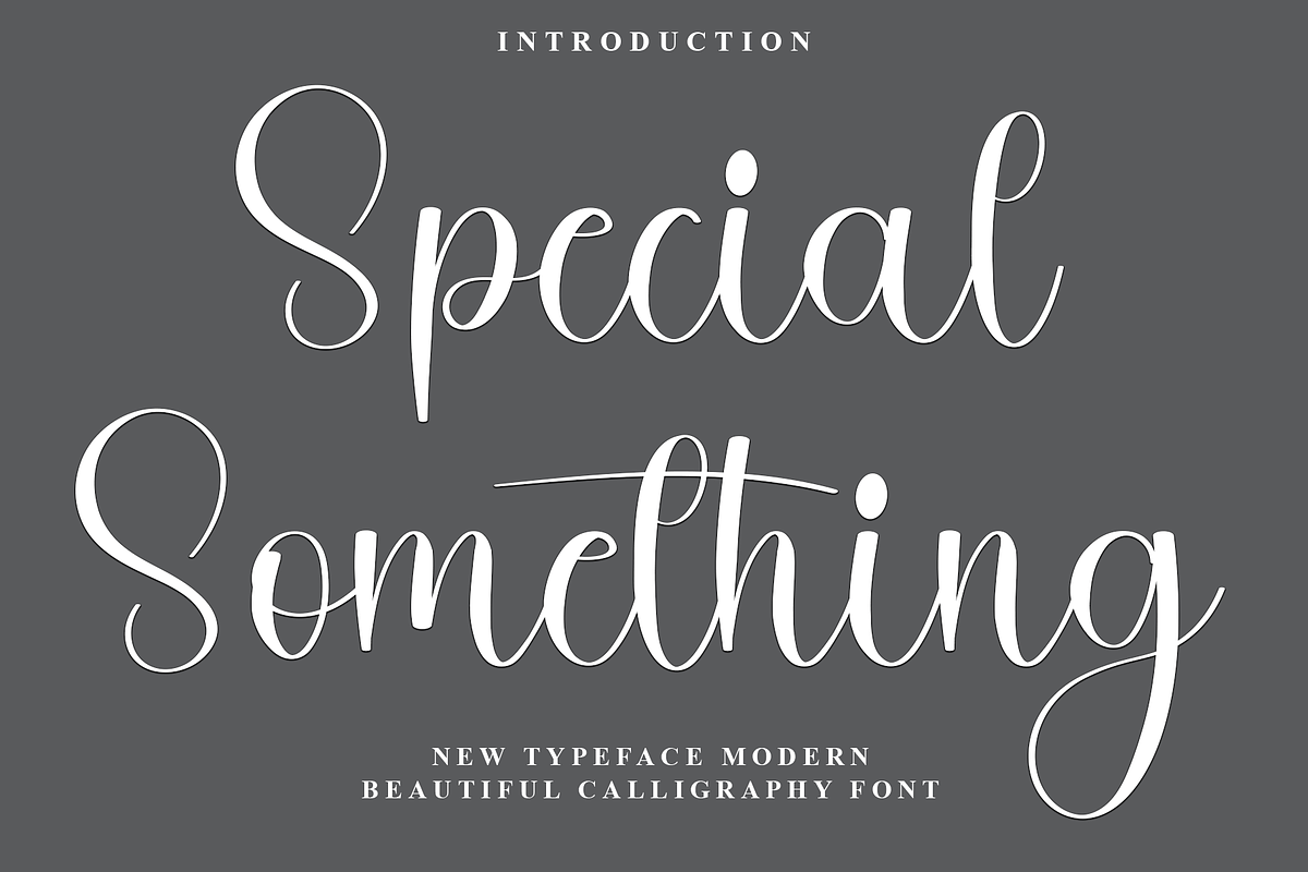 Special Something, a Handwritten Font by InermediaSTUDIO (Photo 1 of 9)