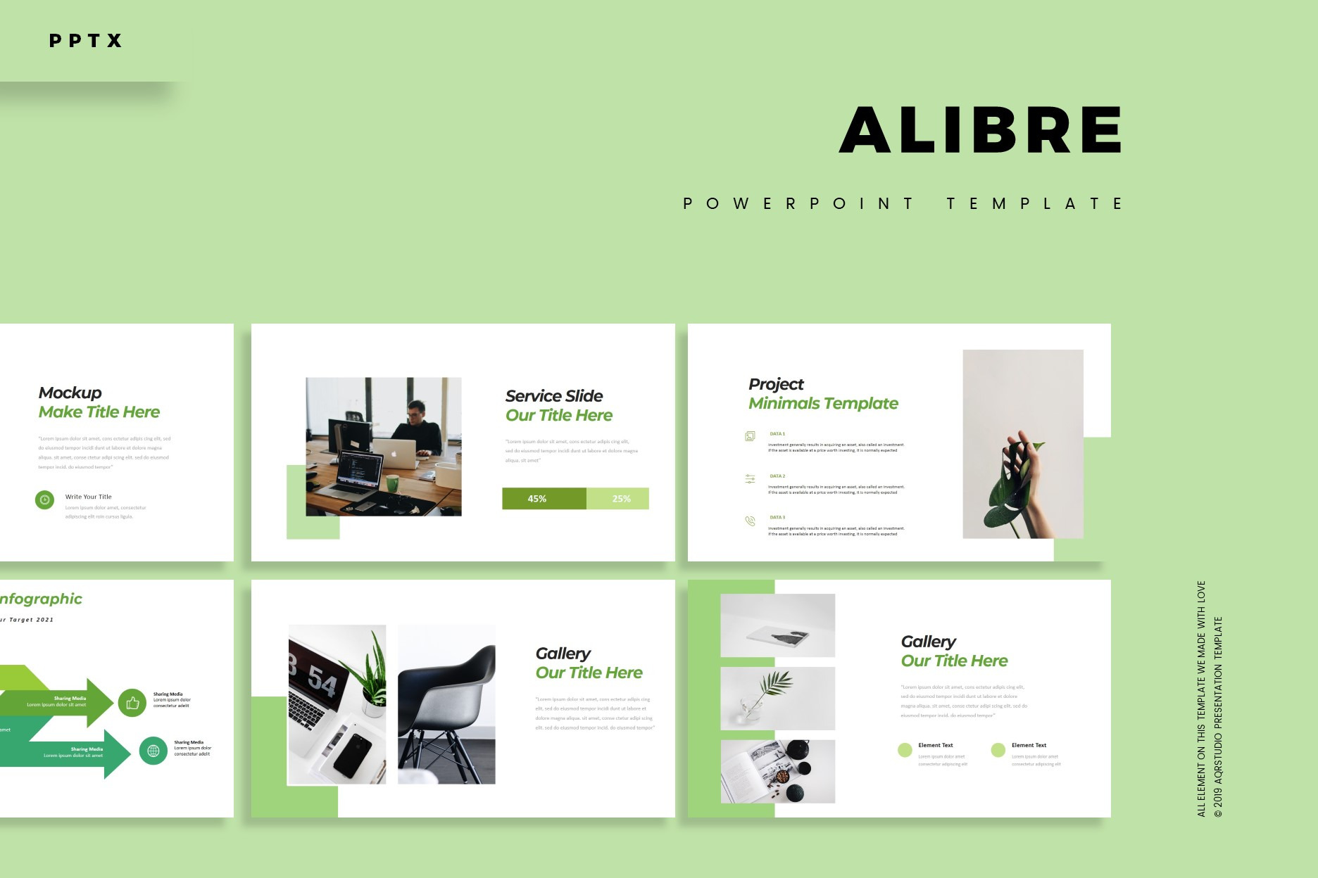 Alibre - Powerpoint Template, a Presentation Template by AQR Studio