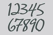 Hasty Hand - Hand Lettered Font, a Script Font by GG Design (Thumbnail 7 of 10)