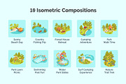 Summer Rest Set Vector, an Object Graphic by 35lab (Thumbnail 2 of 6)