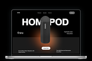 Podcast Landing Page Design, a Landing Page Template by UiDex (Thumbnail 4 of 4)