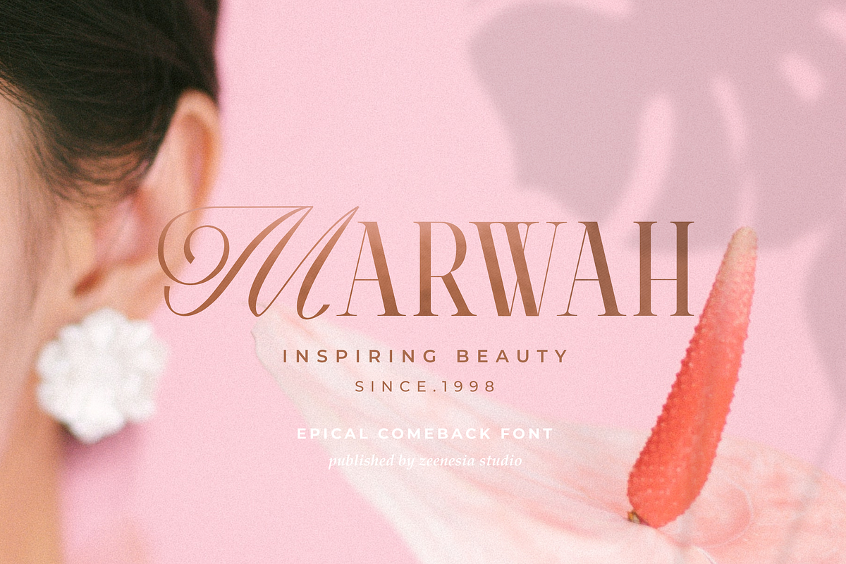 Epical Comeback Font, a Serif Font by zeenesia (Photo 14 of 20)