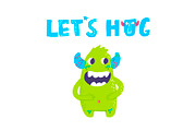 Cute monsters collection, an Illustration by Kate Art (Thumbnail 14 of 14)