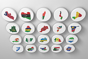 45 Low Poly Africa Maps, an Illustration by Lukino (Thumbnail 3 of 4)