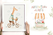 Adventure awaits. Animal city set, an Animal Illustration by Peace ART (Thumbnail 8 of 11)
