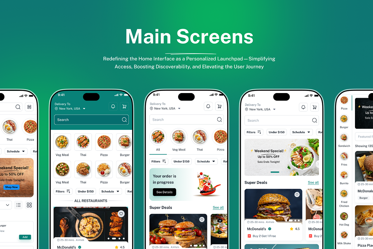 Food Delivery Mobile App Figma preview 8