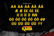 KAIRA - Bad Black Metal Font, a Font by Gassstype (Thumbnail 7 of 8)