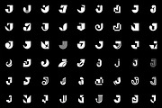 Set of letter J logo, a Branding & Logo Template by NataliiaVolyk (Thumbnail 3 of 3)