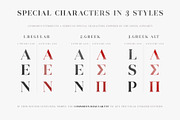 Commodus - All Caps Serif Typeface, a Serif Font by AlienValley (Thumbnail 3 of 9)