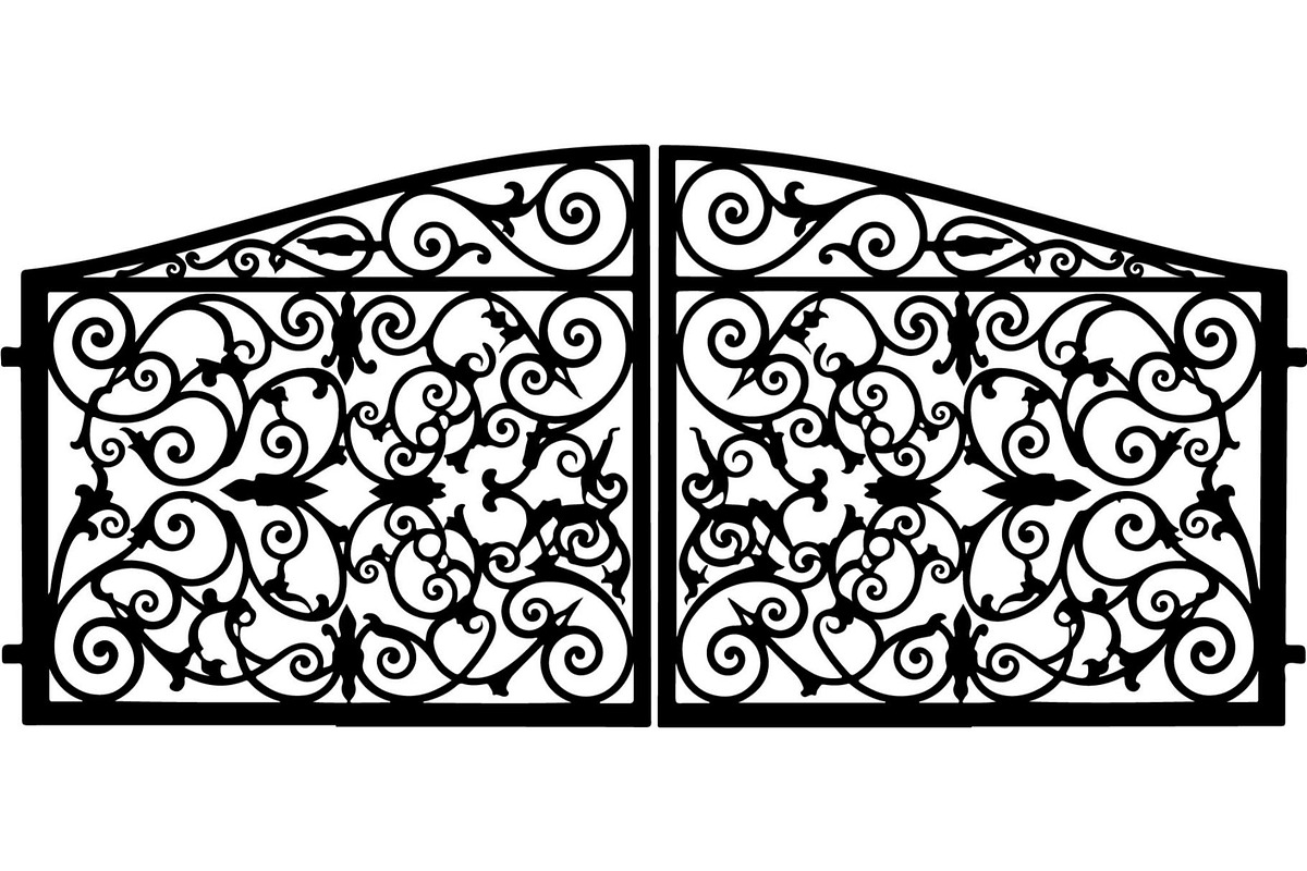Ornamental Scroll Panel Bundle, a Decorative Illustration by Creativeshirt (Photo 12 of 18)