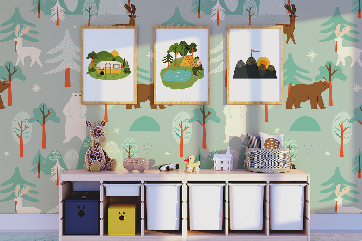 National Park & Camping MAP CREATOR, a Person Illustration by Paper Cherry (Photo 19 of 21)