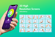 Perfect Hands Mockups, an iPhone Mockup by Likeapples (Thumbnail 6 of 7)
