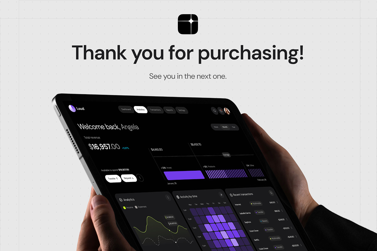 Dashboard & Banking Charts Bundle, an UI Kit Template by VladTyzun (Photo 9 of 9)