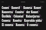 TT Cometus, a Sans Serif Font by TypeType (Thumbnail 9 of 15)