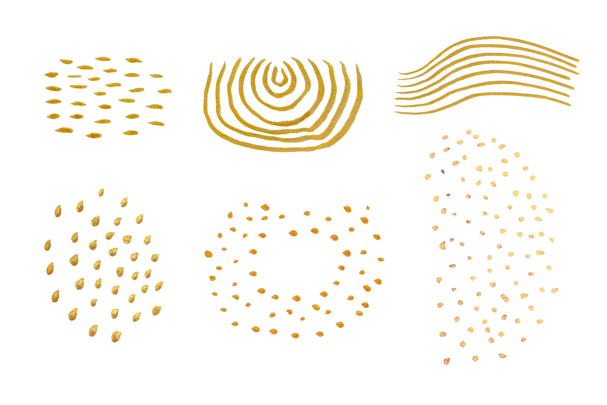 Magic Garden elements and patterns, a Pattern Graphic by Tiger and Flower (Photo 8 of 19)