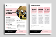 Nonprofit Fundraising Flyer Template, a Print Template by Sharifull11 (Thumbnail 4 of 4)