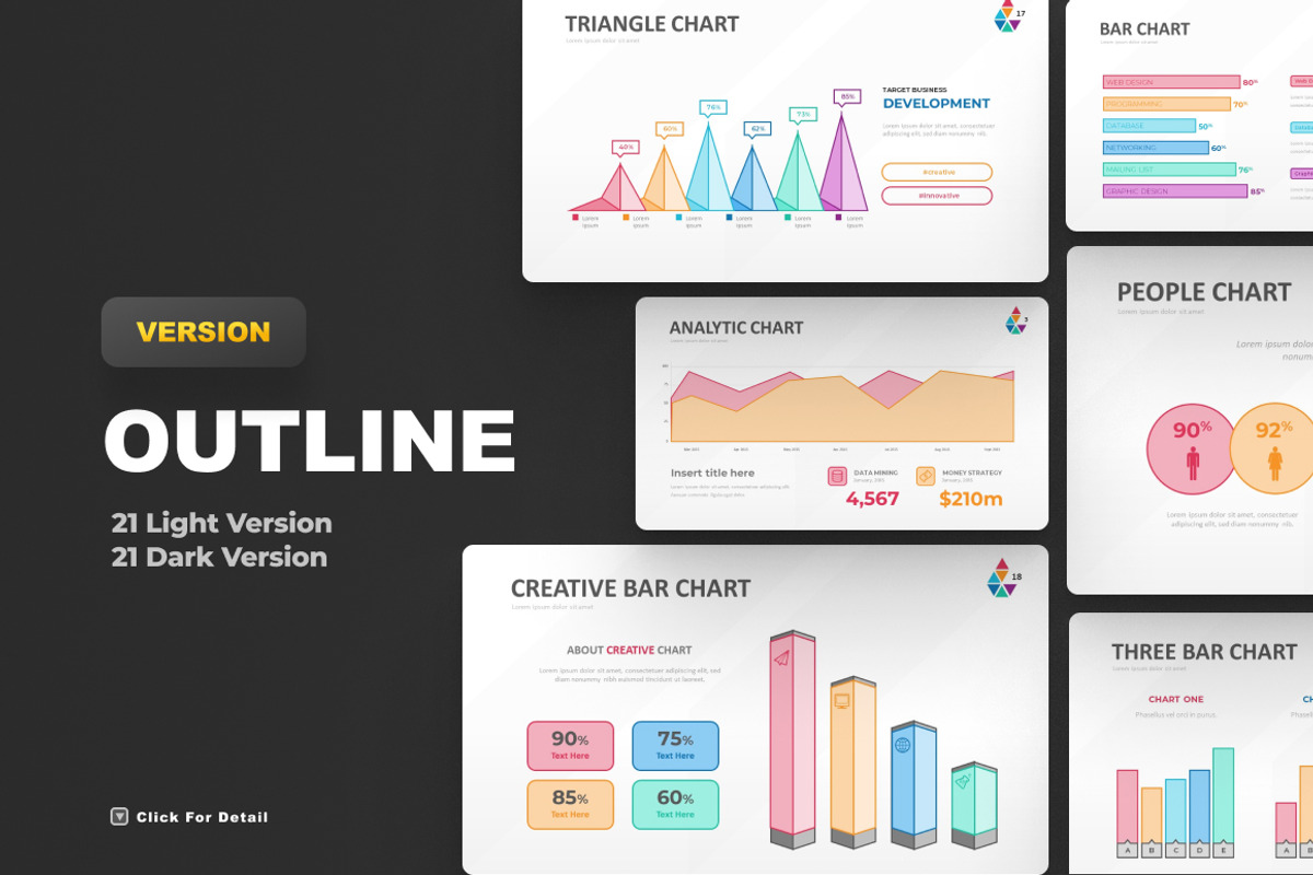 Smart Chart Infographic Powerpoint, a Presentation Template by Brandearth RRGraph (Photo 13 of 15)