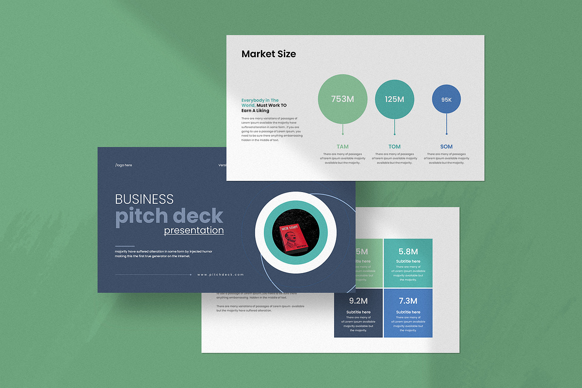 Business Pitch-Deck Keynote Template preview 2