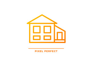 Split-level house pixel perfect