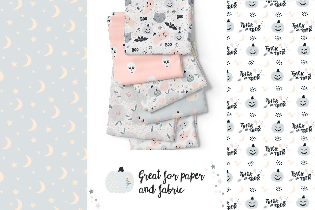 Halloween clipart, graphic, patterns, a Seasonal Illustration by Yaaas Design (Photo 6 of 7)
