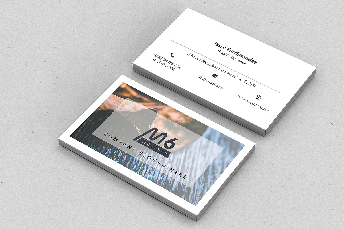 Unique 50 Business Card Bundle, a Business Card Template by M6 Gallery (Photo 87 of 151)