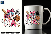 Baseball Mama Coquette Png, a Sport Illustration by Unique Design Team (Thumbnail 7 of 7)