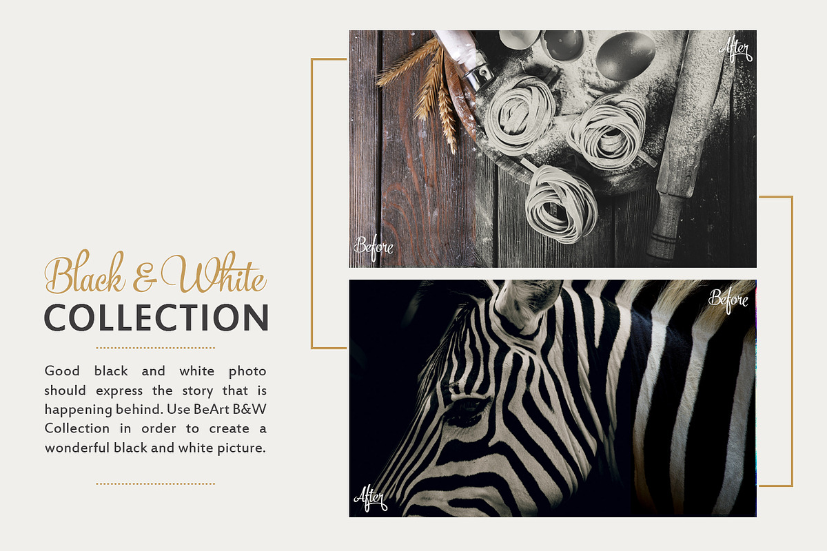 Black & White Lightroom Presets, an Action Add-On by BeArt-Presets (Photo 5 of 7)
