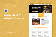 Builder Squarespace Website Template, a Squarespace Template by Lucrative Studio (Thumbnail 1 of 4)