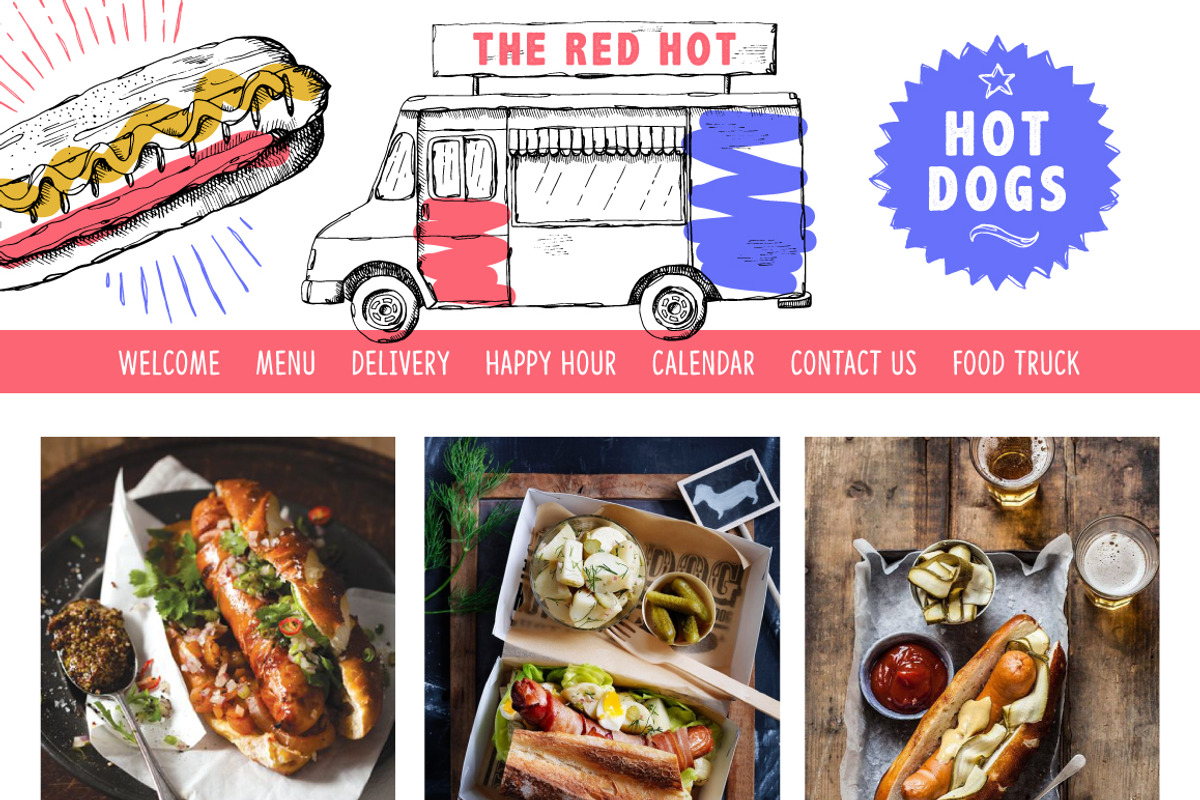 Food Truck Collection, a Food Illustration by Julia Dreams (Photo 3 of 7)