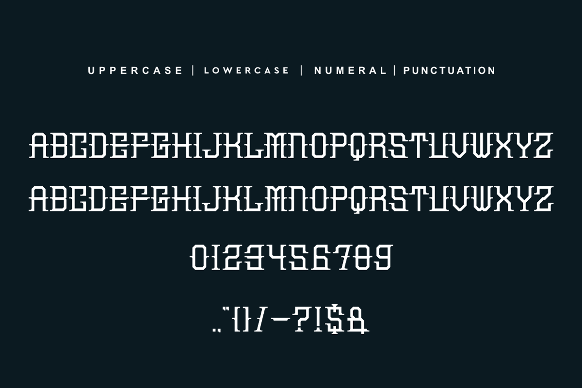 Black Deseron Font, a Slab Serif Font by anggitbagas1 (Photo 3 of 4)