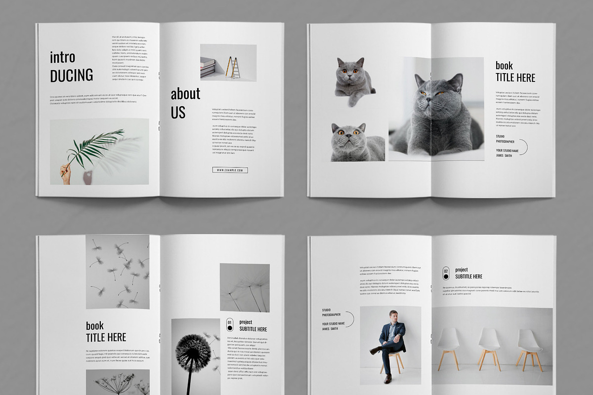 Book Layout, a Magazine Template by ContestDesign (Photo 2 of 4)